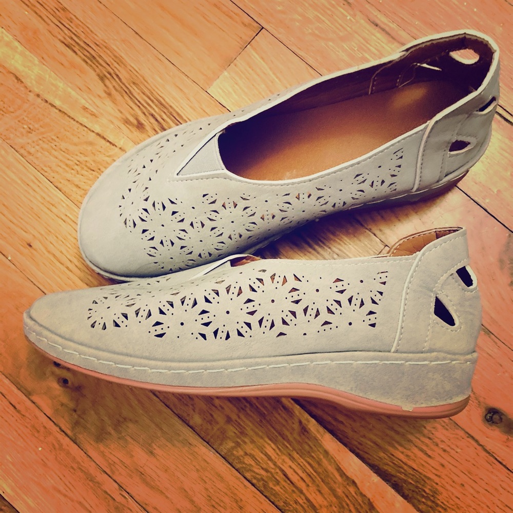 Pixie Orthopedic Faux Leather Slip-On